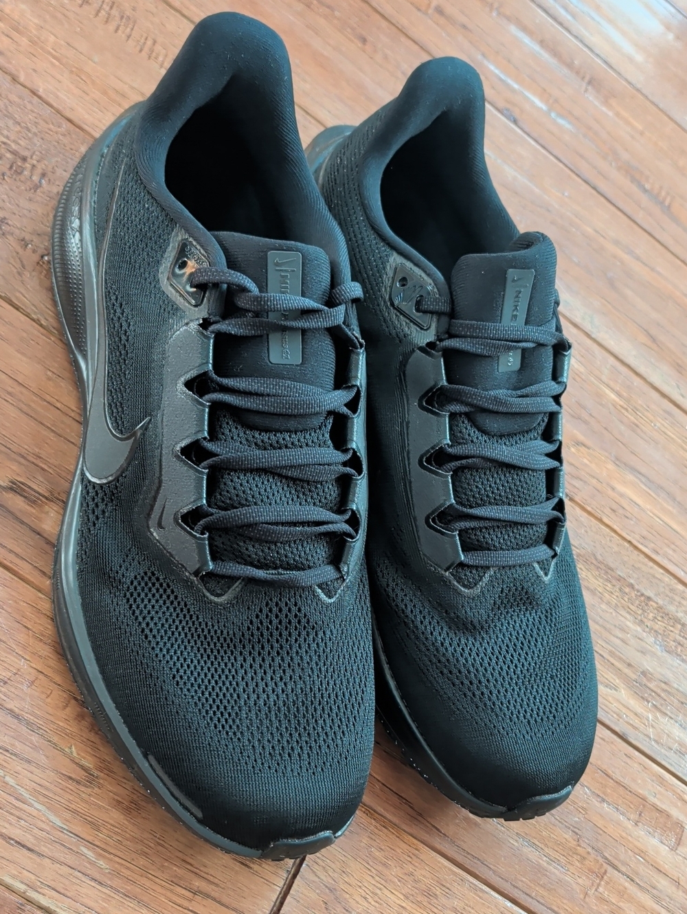 Nike Pegasus 41 Men's Road Running Shoes - Black - Picture 1 of 7